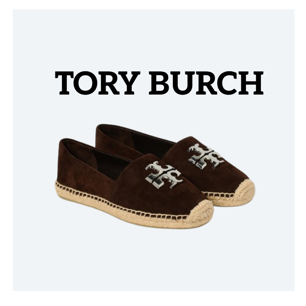 【TORY BURCH】エレノアロゴプラークエスパドリーユ