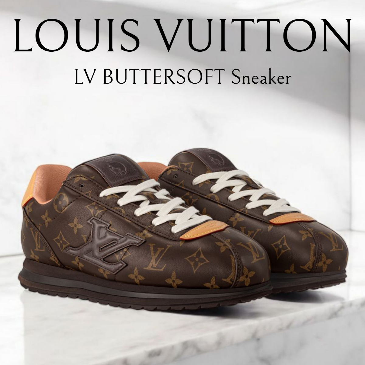 新作*LV*バターソフト モノグラム スニーカー メンズ 1AIKV