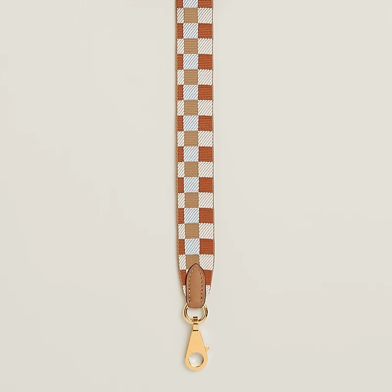 《人気》HERMES バッグショルダーストラップ マキシ・カドリーユ