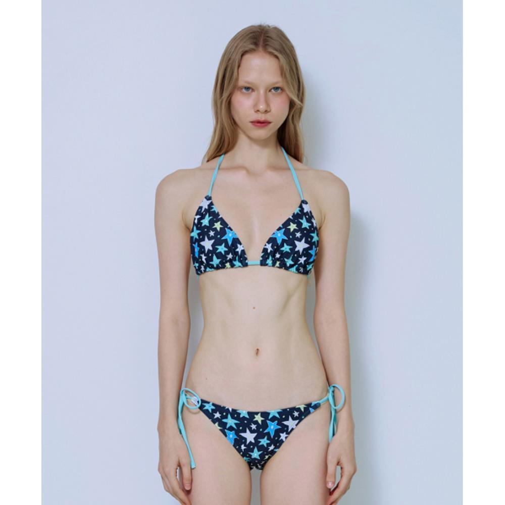 ★ PISCESS★ Drawing Star Triangle Bikini Black 5008225873
