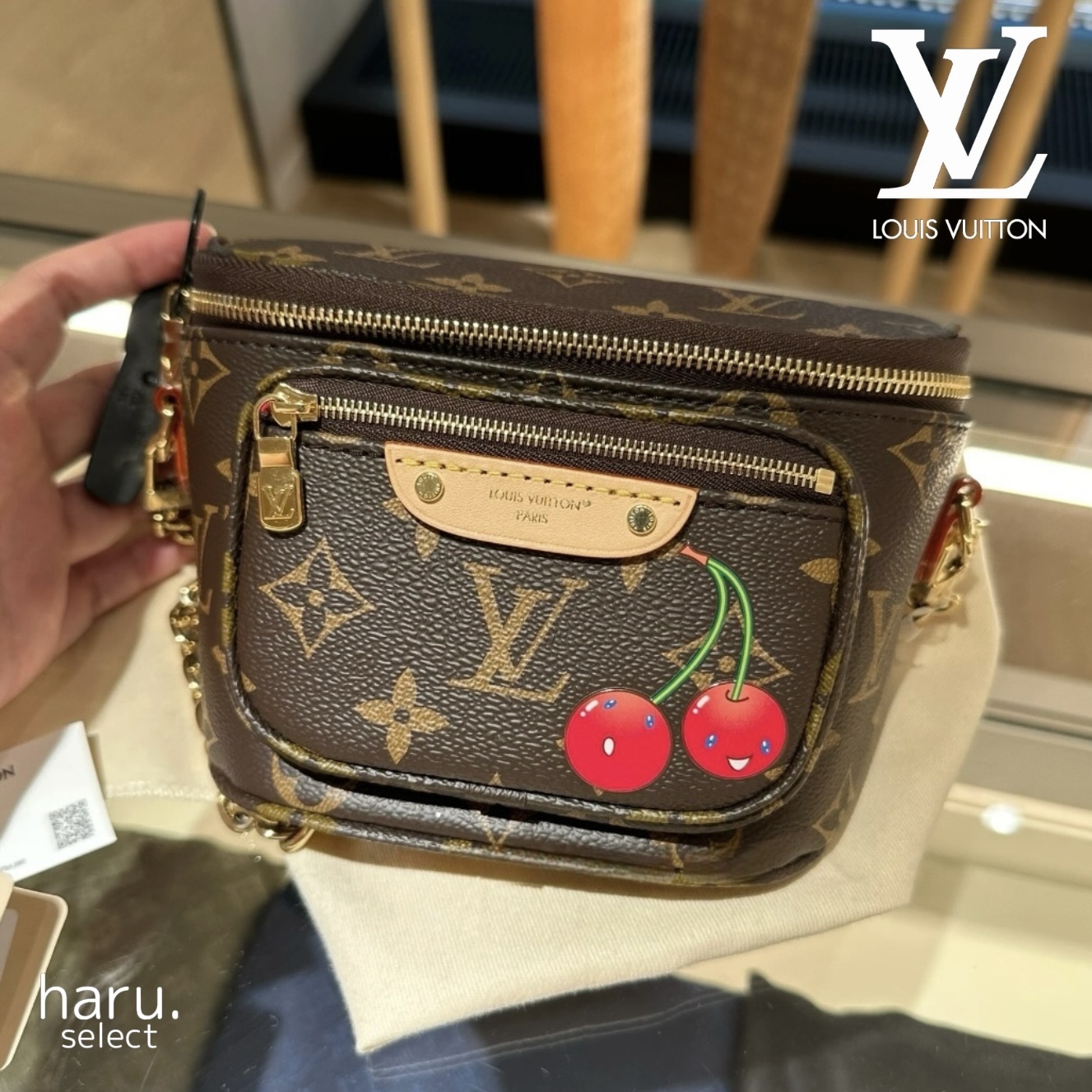 コラボ♡上品【LOUIS VUITTON】LVxTM ミニバムバッグ