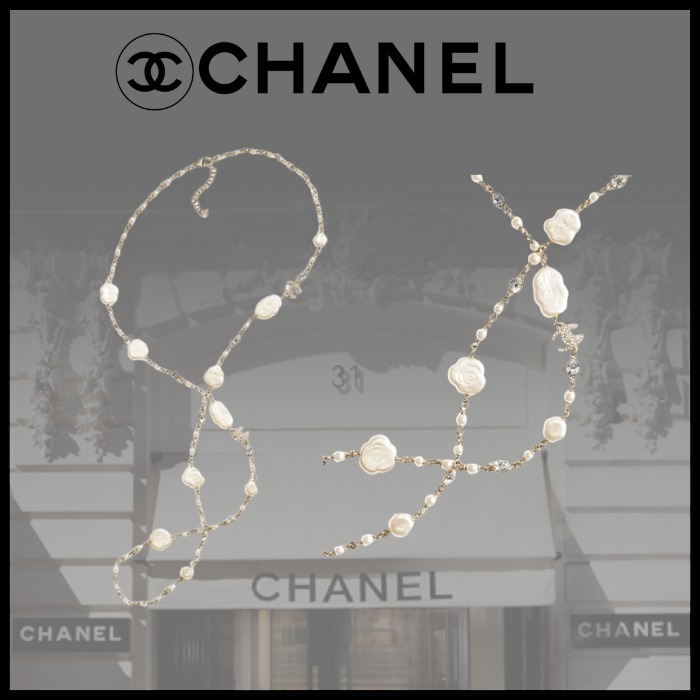【25A最新作♪】CHANEL CCロゴ コスチュームパール ネックレス