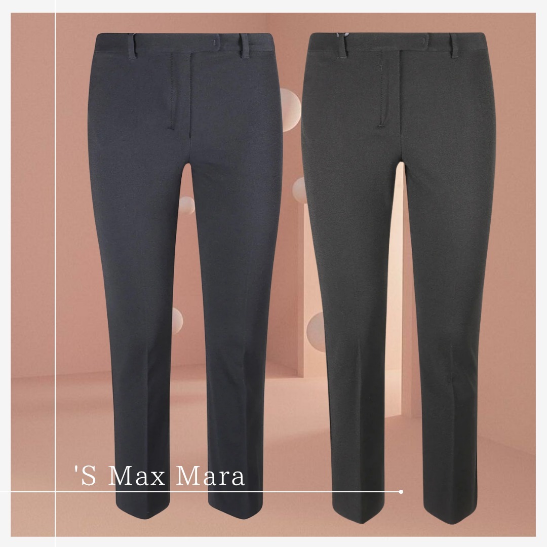 トレンド独占【'S Max Mara】ヒューマニティ クロップドパンツ