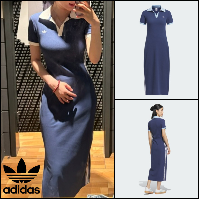 ☆Adidas☆Originals POLO DRESS Noble Indigo