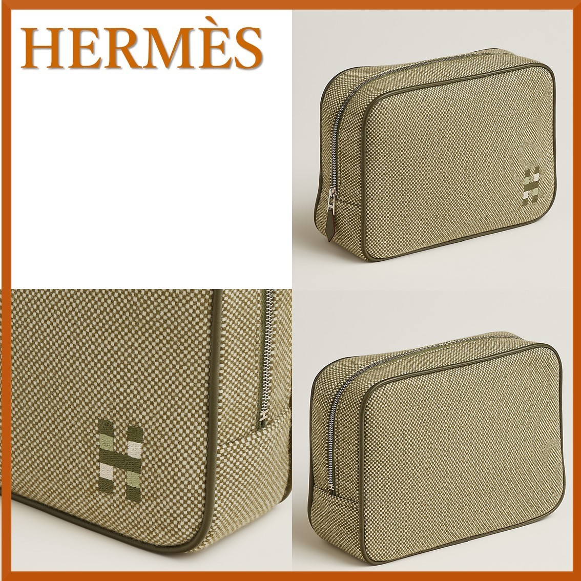 【温もりと上質感を両立♪】HERMES カヴァリエ PM ポーチ