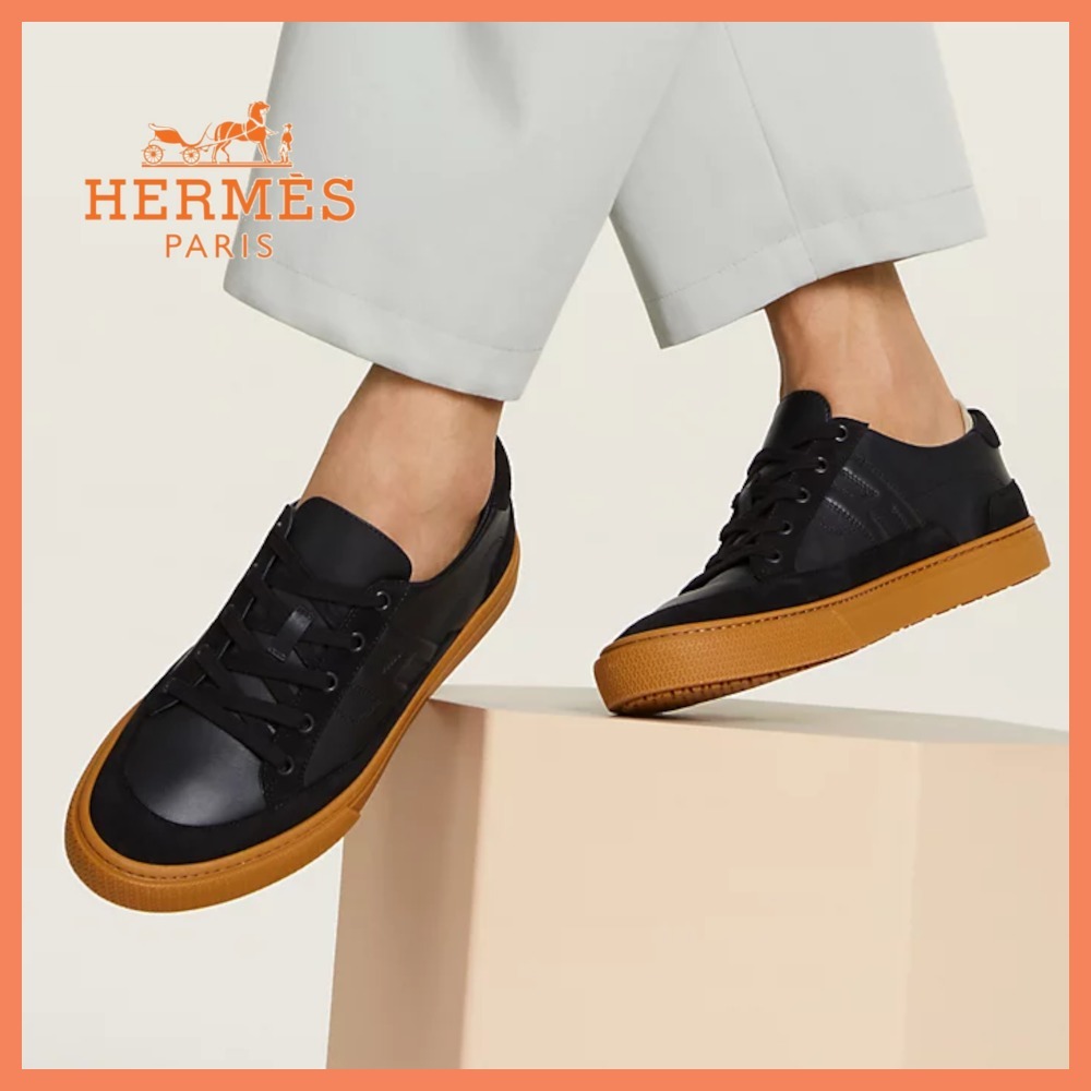 【どんな場面でも素敵♪】HERMES  スニーカー《ディープ》
