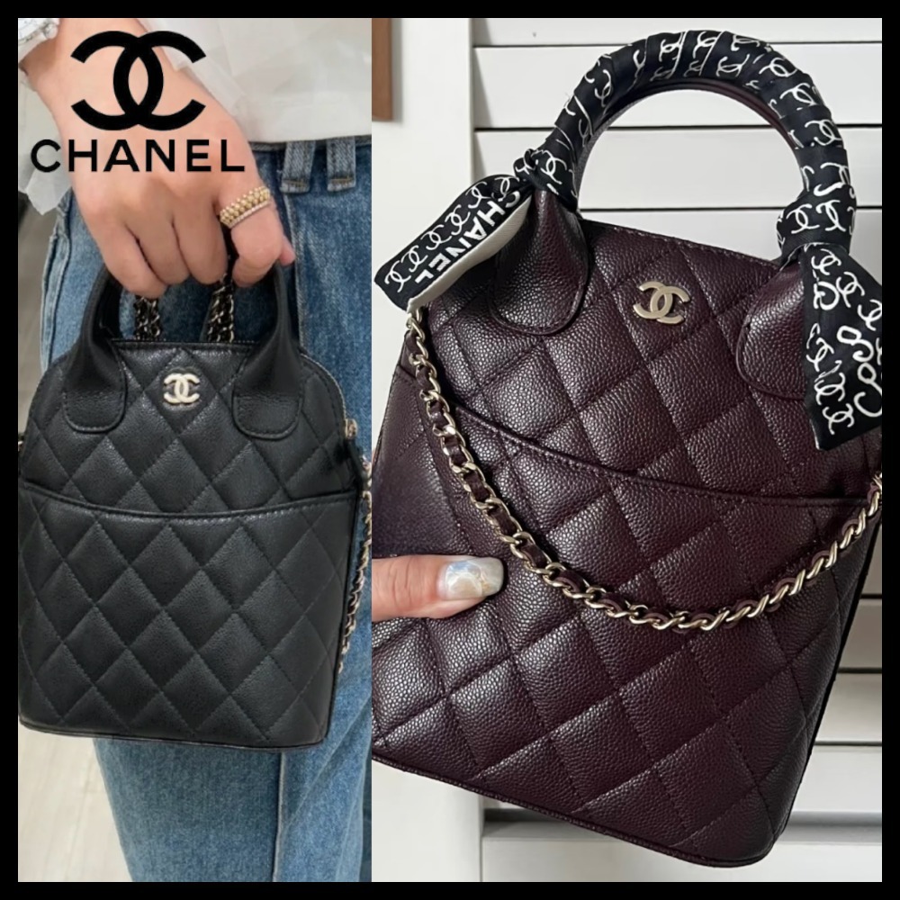 【手元から輝くエレガンス♪】CHANEL ハンドバッグ