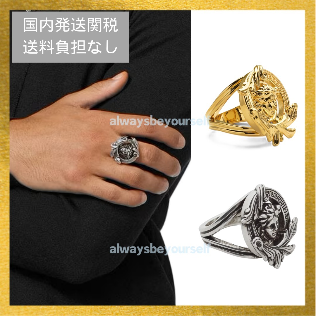 Versace ヴェルサーチェ メデューサ バロッコ ヘッド リング