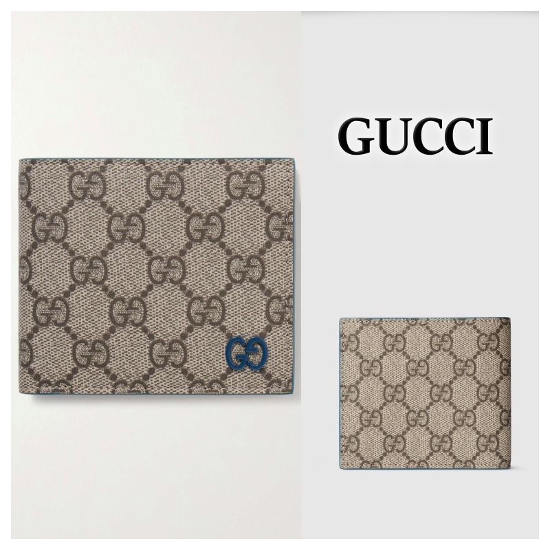 GUCCI モノグラム 二つ折り財布 財布