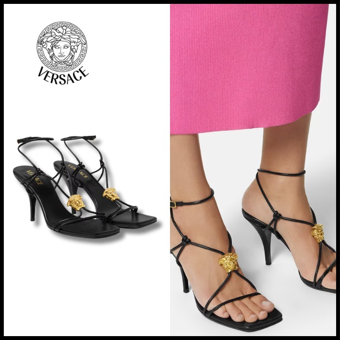 【VERSACE】 メデューササンダル 85 mm