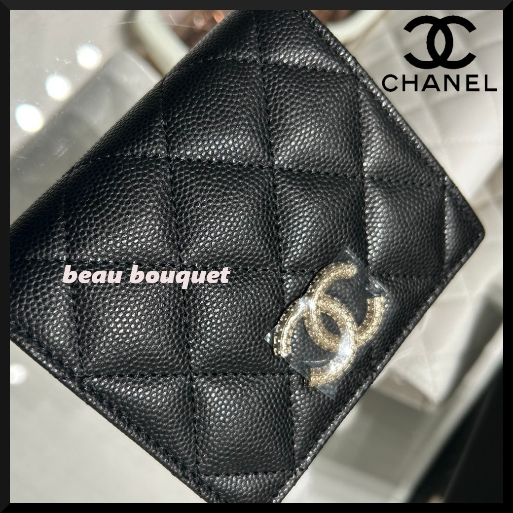 【新作♪】CHANELスモール フラップ ウォレット