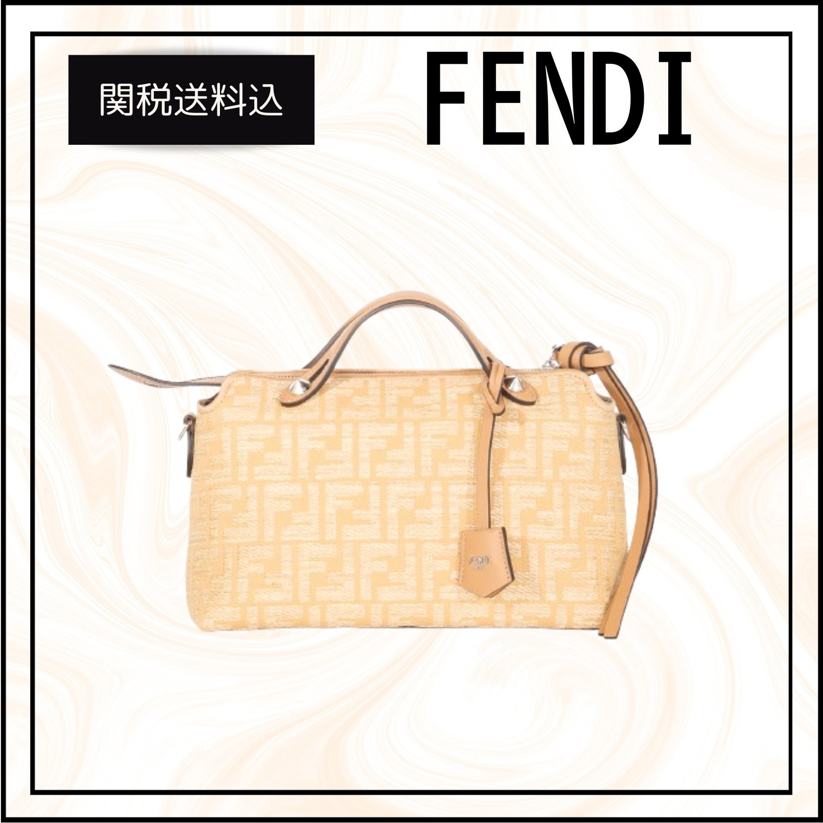 関税送料込★FENDI バイ ザ ウェイ ソフト ミディアム