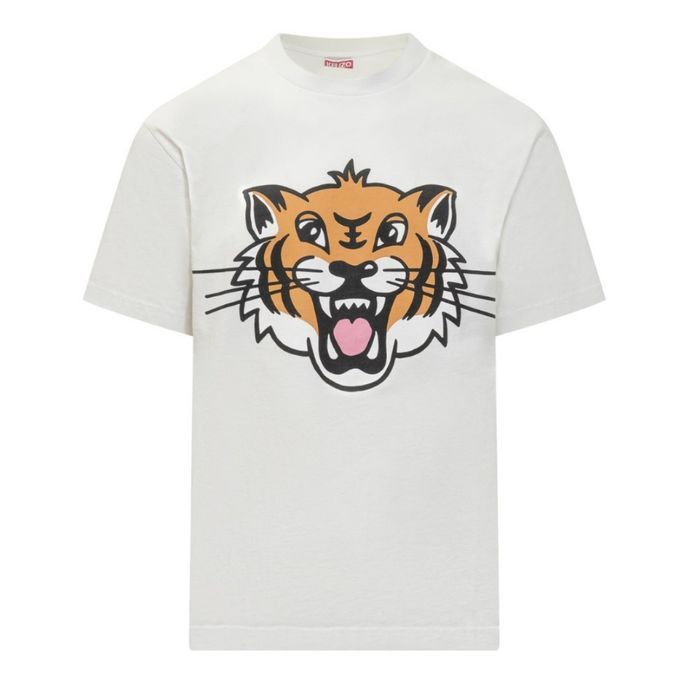 Tシャツ・カットソー KENZO Men T-shirt White FF55TS5334SG 02