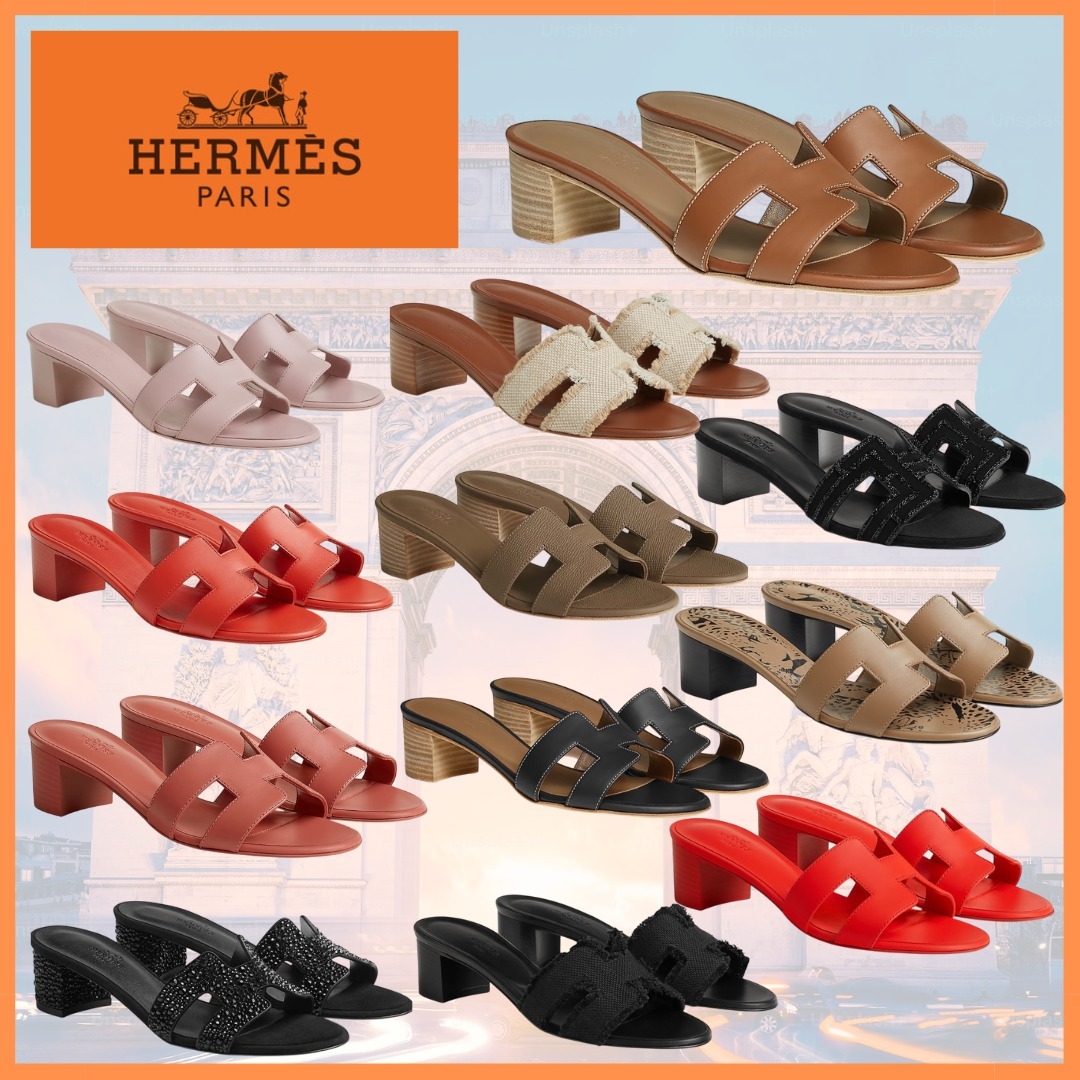 夏のリゾートから日常使いにも♪【HERMES】Oasis サンダル