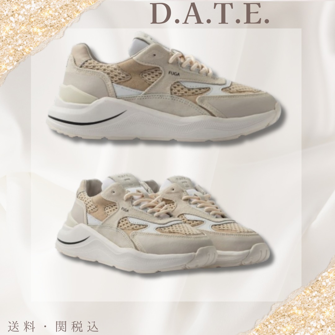 送料関税込【D.A.T.E.】FUGA THERMO NET スニーカー