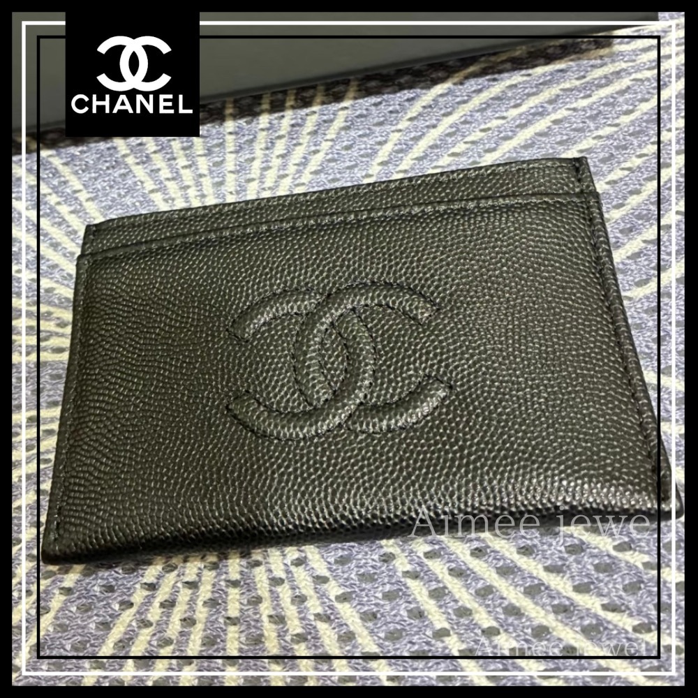 ＊気品溢れるデザイン♪＊【CHANEL】シャネル カードケース