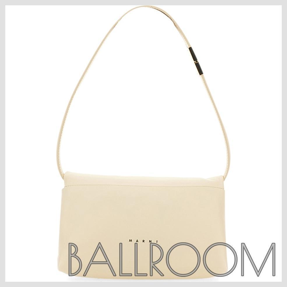 ショルダーバッグ・ポシェット MARNI PRISM SMALL LEATHER BAG