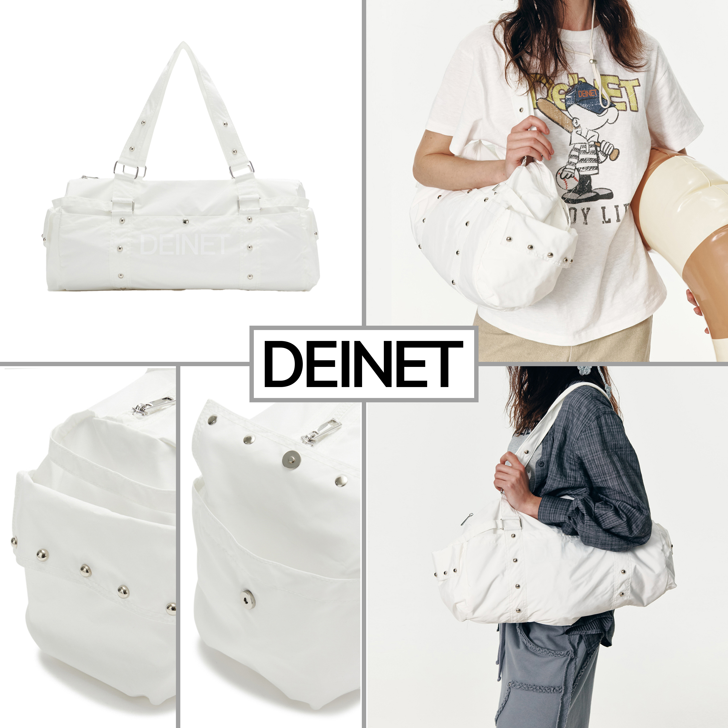 【DEINET】LOGO DUFFLE BAG【日本未発売・デイリー・関税込】