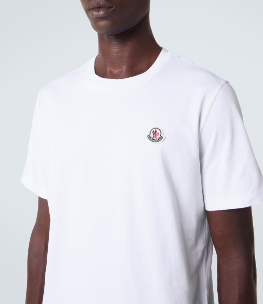 セットでお得♪メンズMONCLER★ロゴホワイトTシャツ★S〜XXL