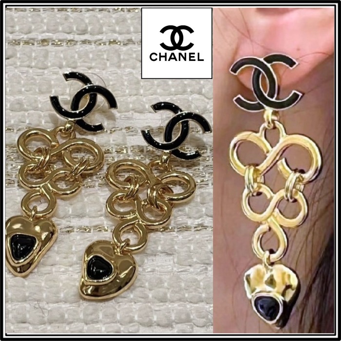 【揺れて可愛いピアス♪】CHANEL × ピアス