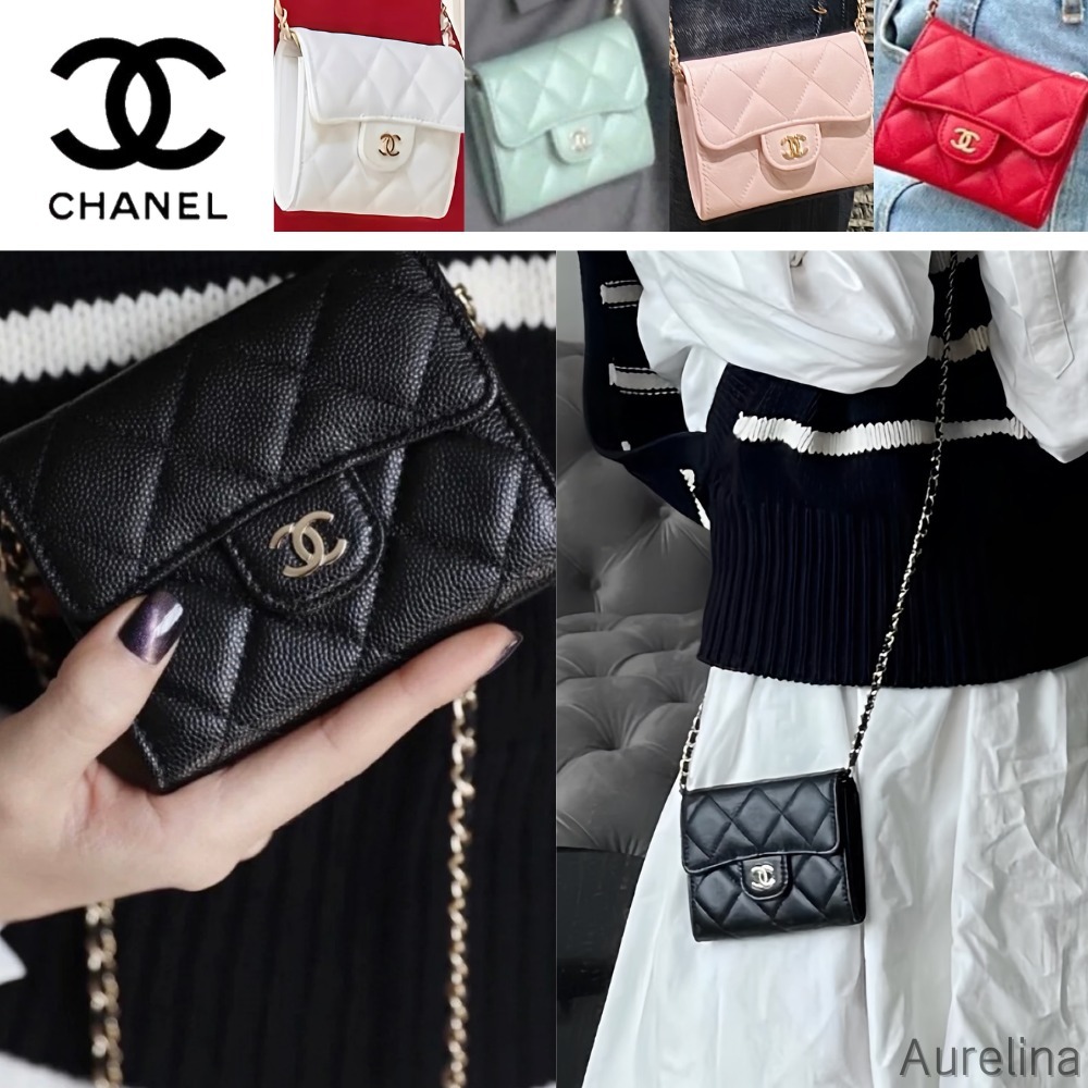 お財布感覚で使える♡【CHANEL】 チェーンクラッチ 財布