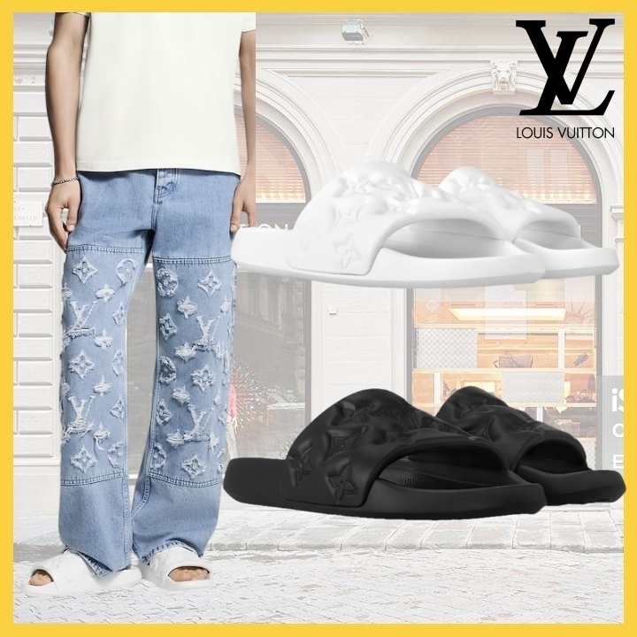 軽量で履きやすい【Louis Vuitton】ウォーターフロント サンダル