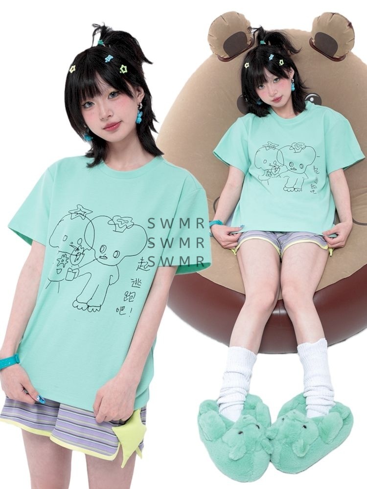 Tシャツ・カットソー Hashtag DDD Manster Species Waffle Short Sleeve T-Shirt