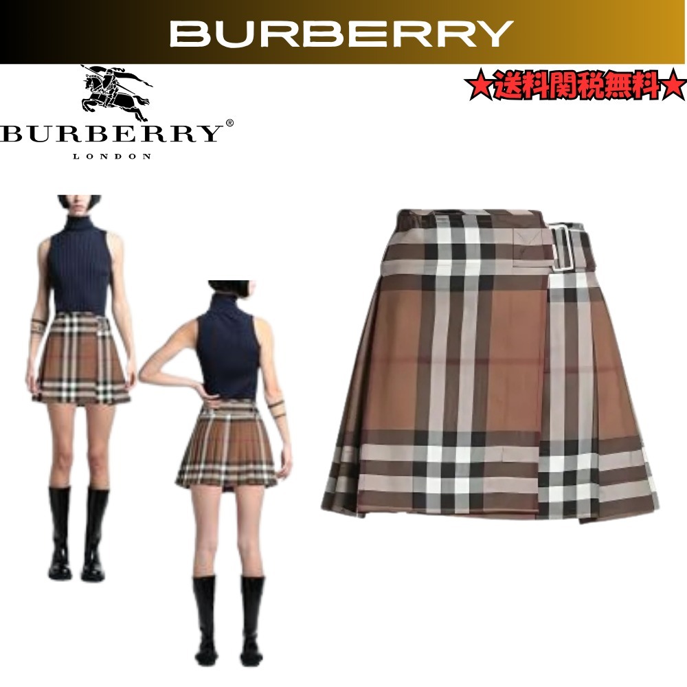 最後の1点ミニスカート【Burberry】女性★送料関税無料★