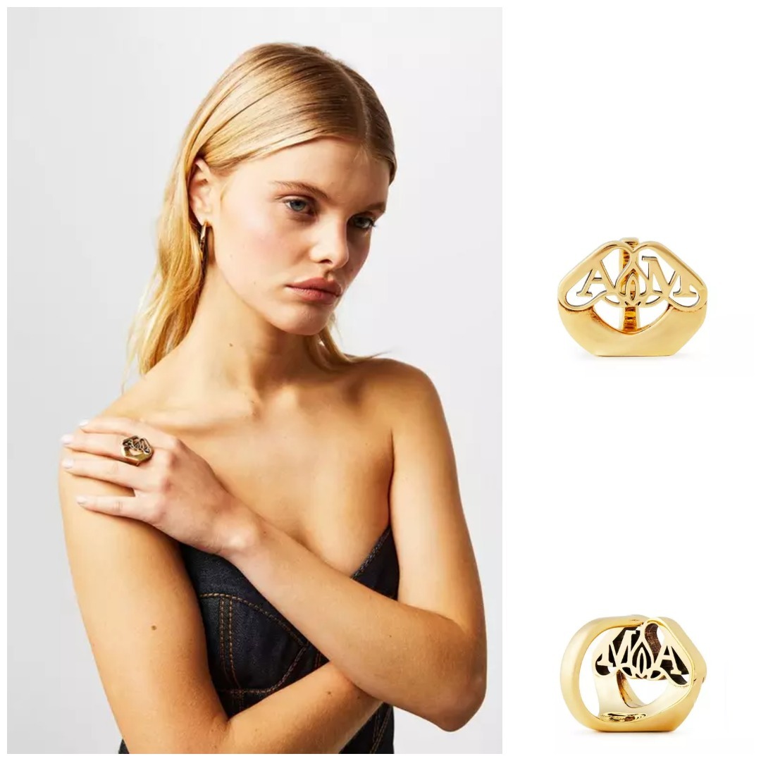 FINAL SALE《ALEXANDER MCQUEEN》SEAL リング ユニセックス