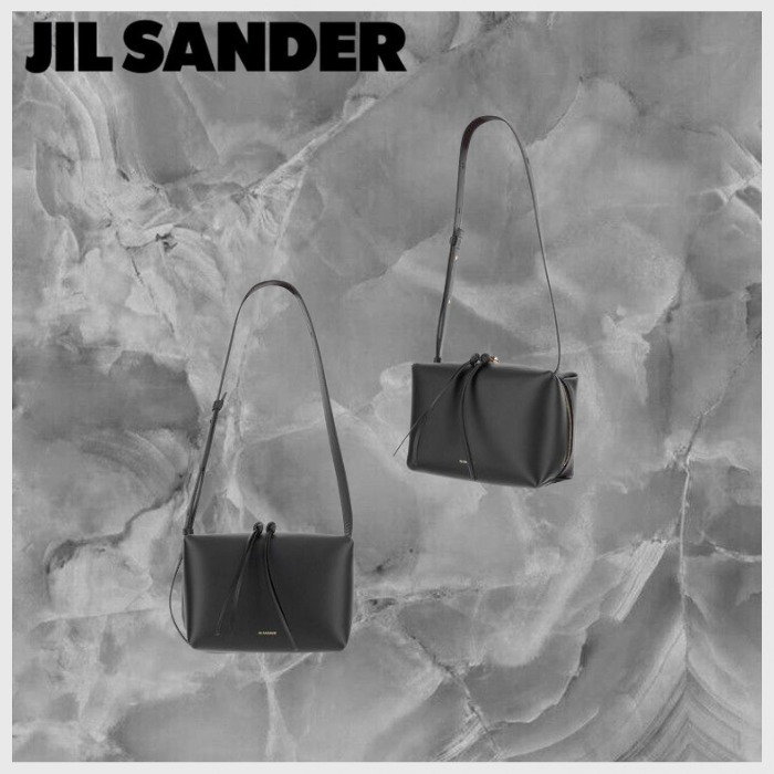 【JIL SANDER】Leather Shoulder Bag With Logo