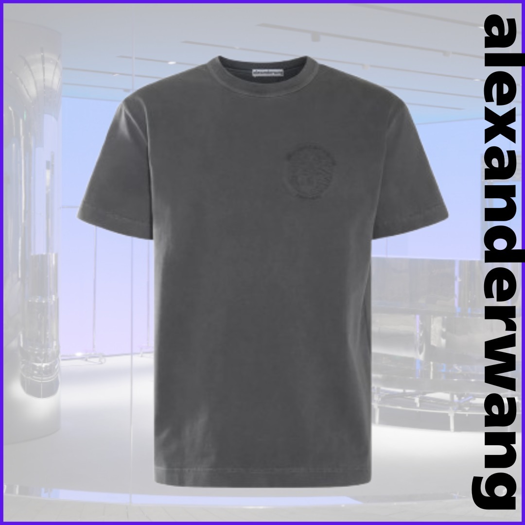AlexanderWang グレーコットンTシャツ
