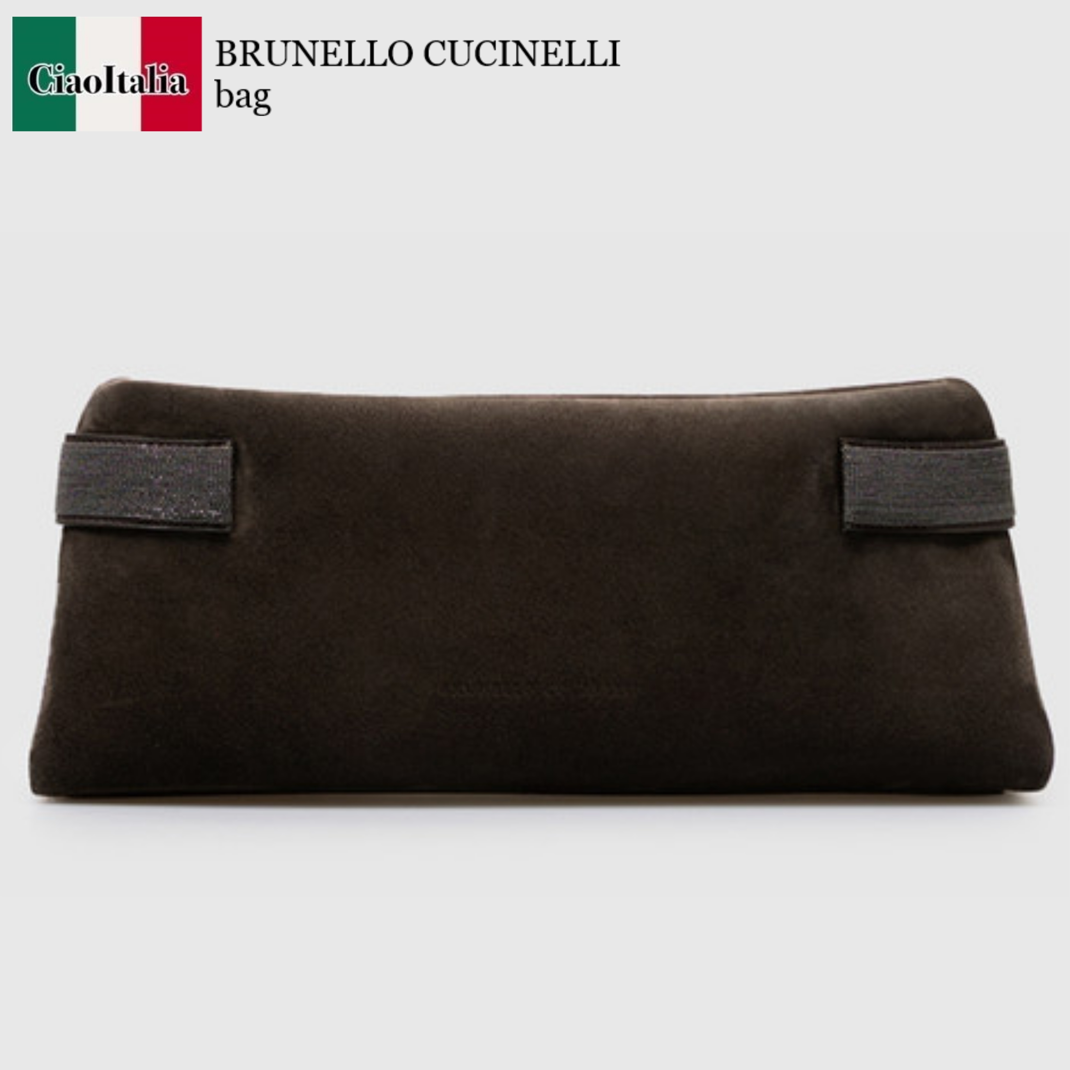 クラッチバッグ Brunello Cucinelli Clutch In Pelle Scamosciata