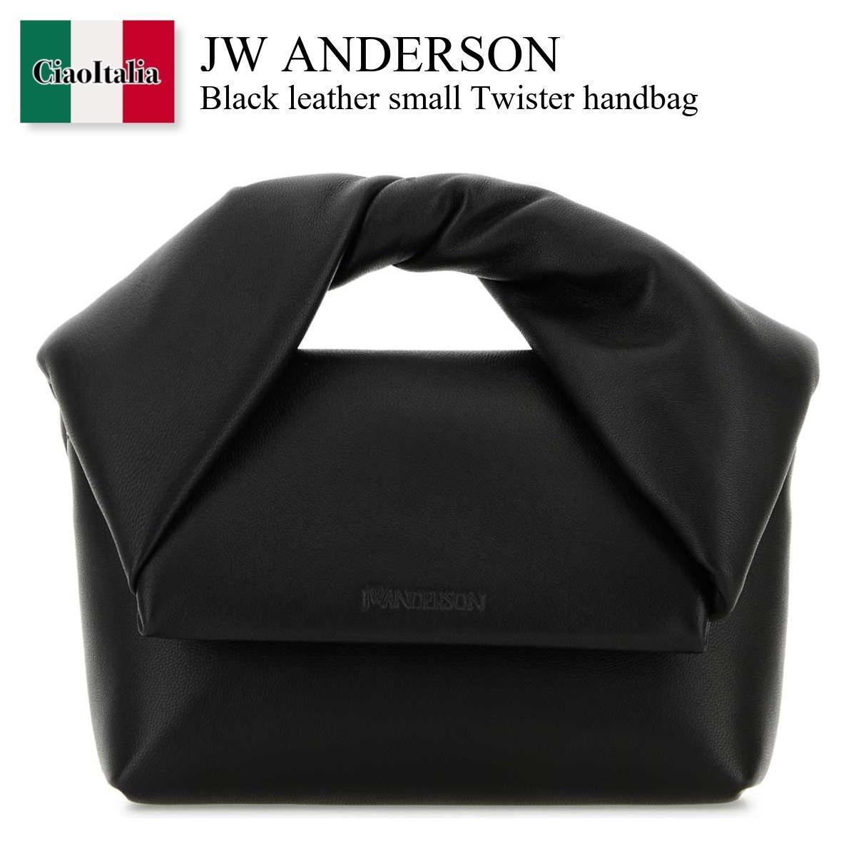 ハンドバッグ Jw Anderson Black Leather Small Twister Handbag