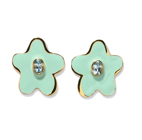 Lizzie Fortunato ピアス フラワー 花 スタッド フローラル