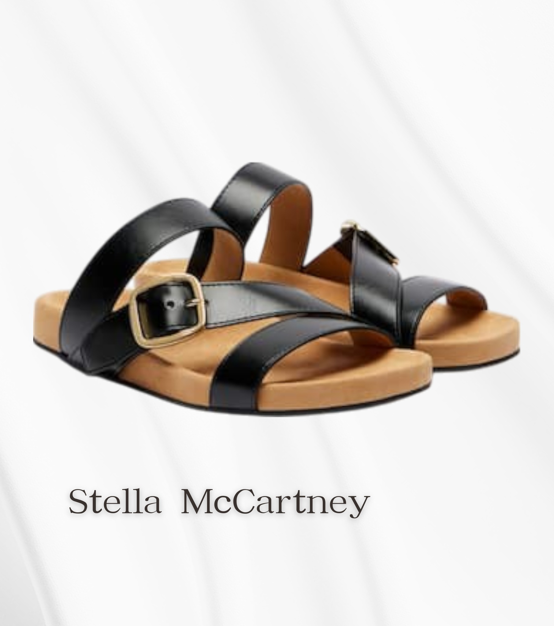 【Stella McCartney】ガイアフェイクレザースライド
