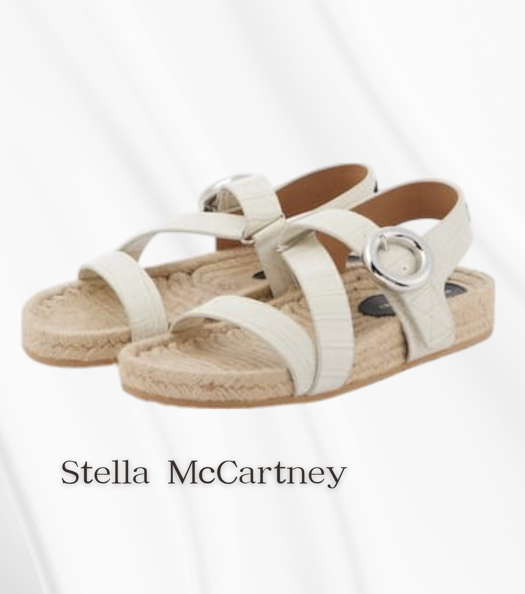 【Stella McCartney】ガイアS-Waveスパドリーユサンダル