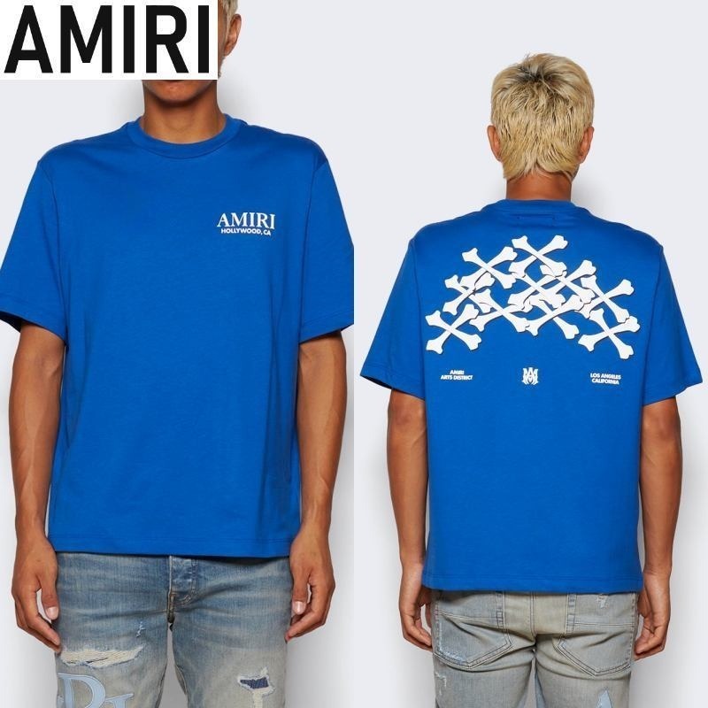 【AMIRI】ボーンズ スタックドTシャツ