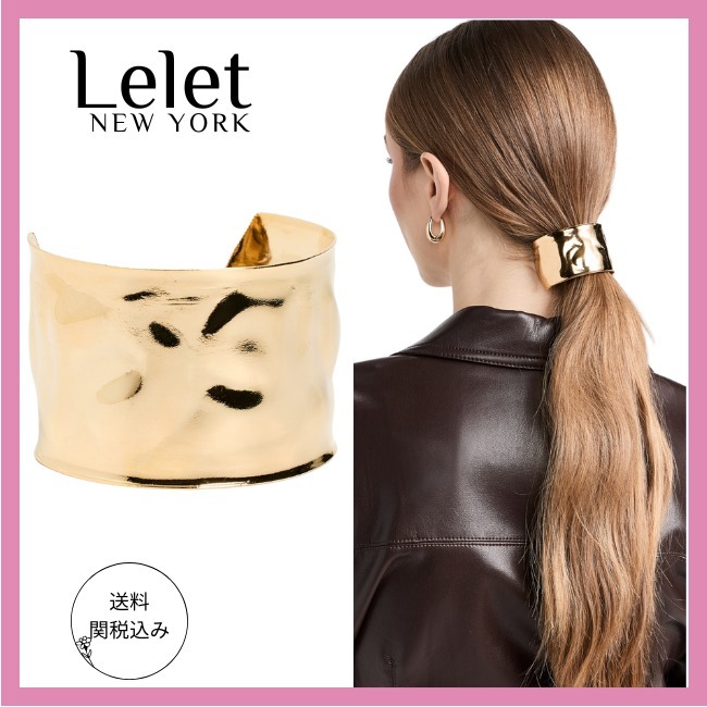 送料関税込【LELET NY】テラ ワイド ポニーカフ