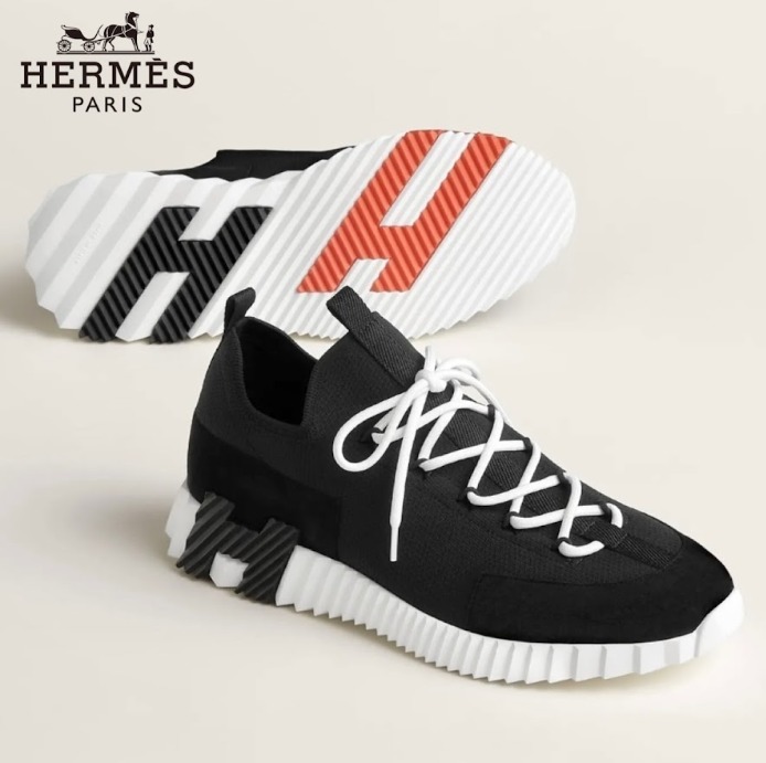 デザインがお洒落☆【HERMES】スニーカー《slip-on Lift》
