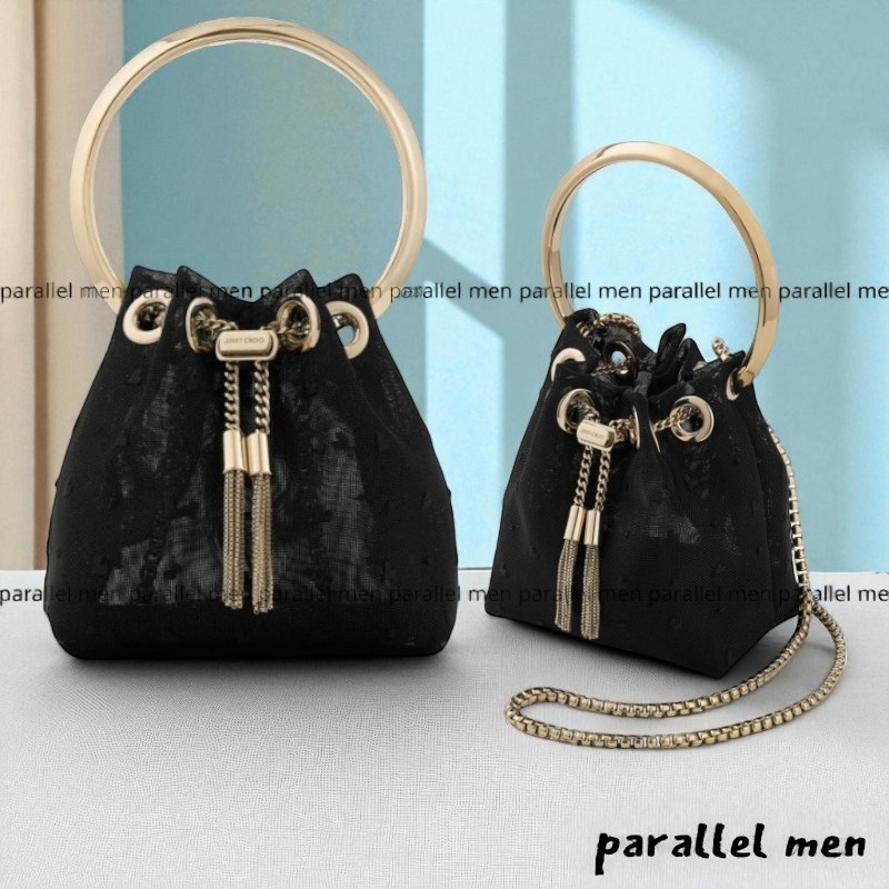【Jimmy Choo】Micro Bon Bon 魅力的なハンドバッグ 2way♪