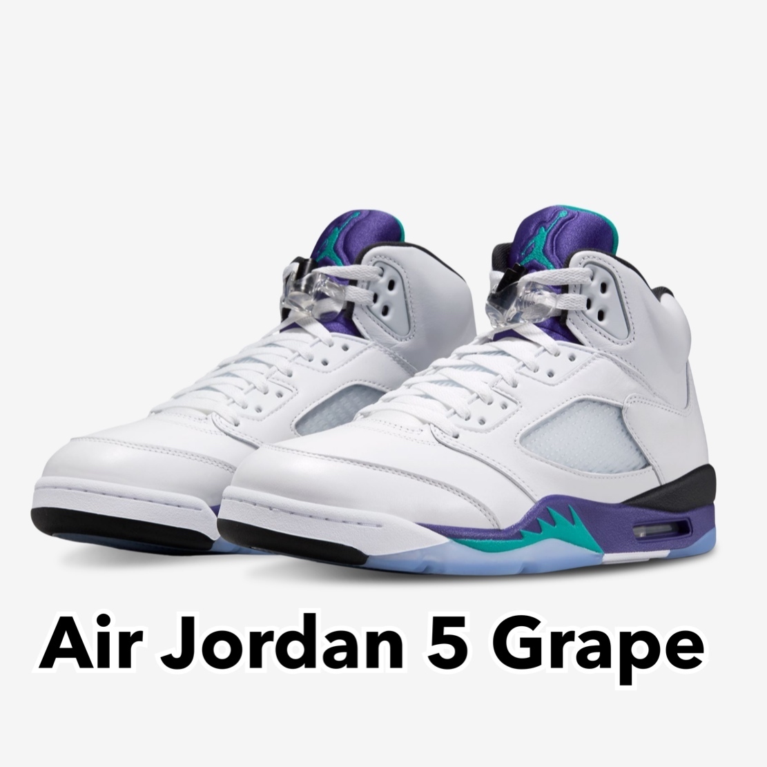 新作【Nike】Air Jordan 5 Retro Grape ジョーダン