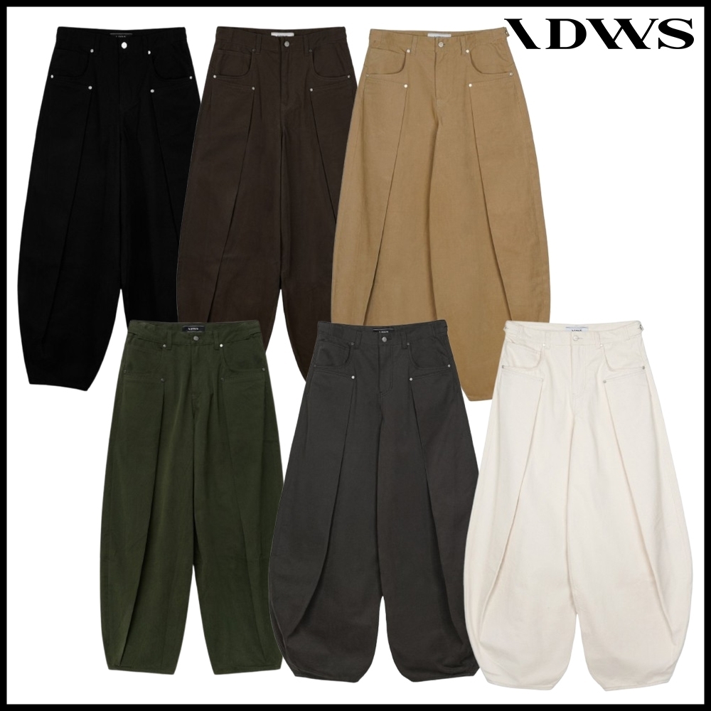 IDWS ■ Soft Suede Twill Balloon Pants