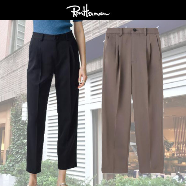 Ron Herman 様々なスタイリングにマッチ 2タック パンツ 2色展開