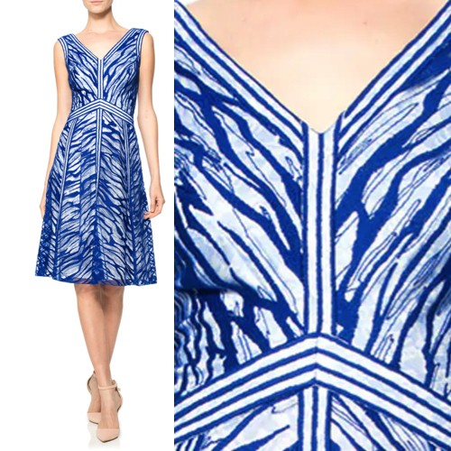SALE!!TADASHI SHOJI ウェーブカクテルワンピース☆