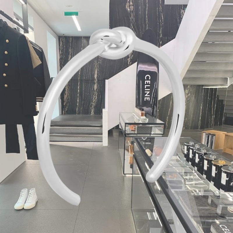 ★大切な方へのギフトにも★【CELINE】ロープノットバングル