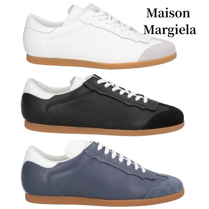 関税送料込【Maison Margiela】レザー スニーカー