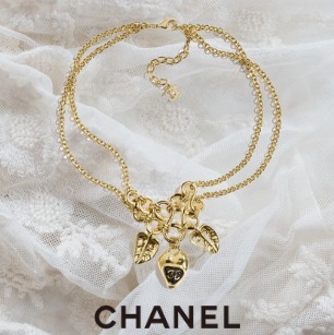 リーフモチーフ☆【CHANEL】ネックレス