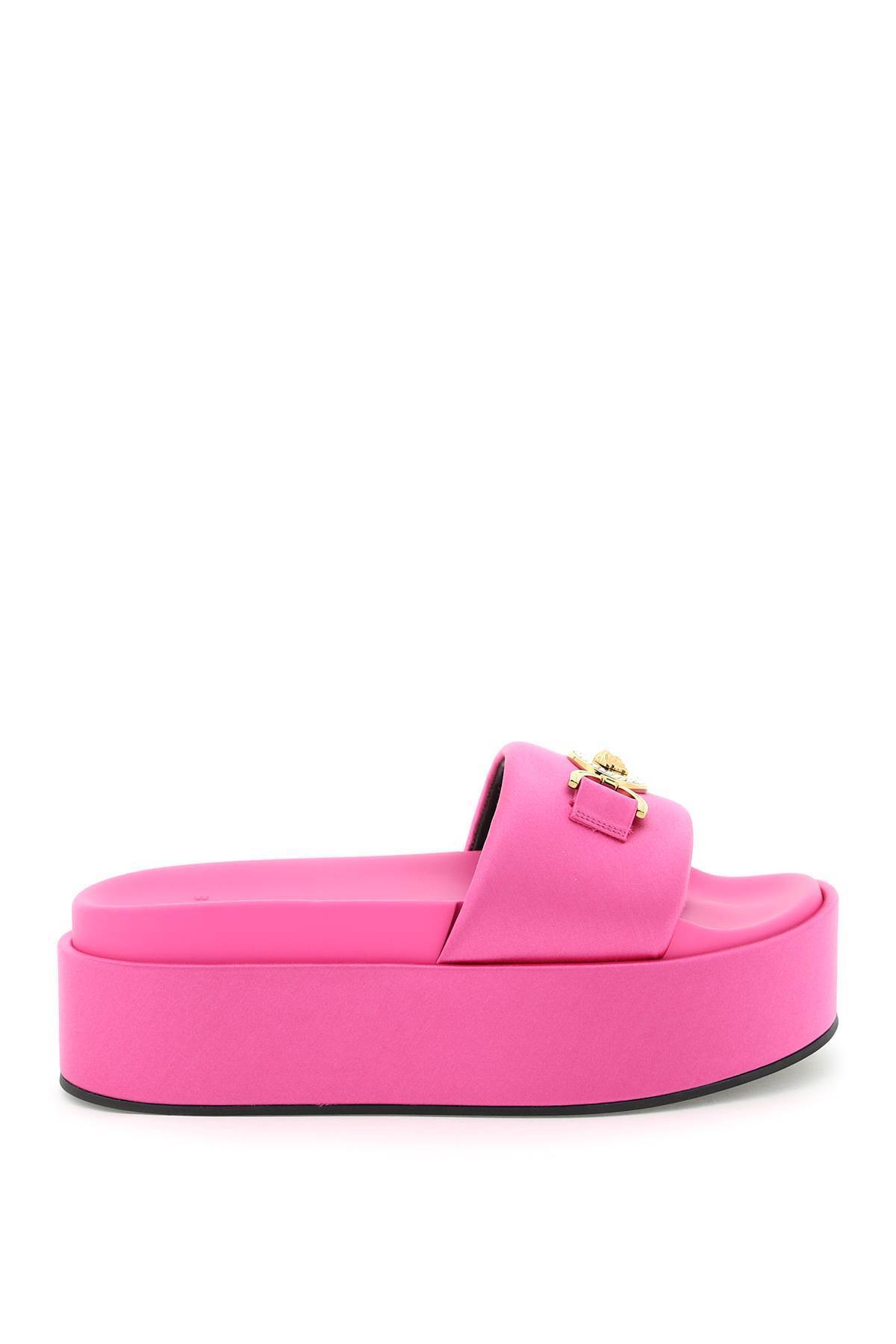 【送料&関税込】Versace Biggie Medusa Platform Sandals