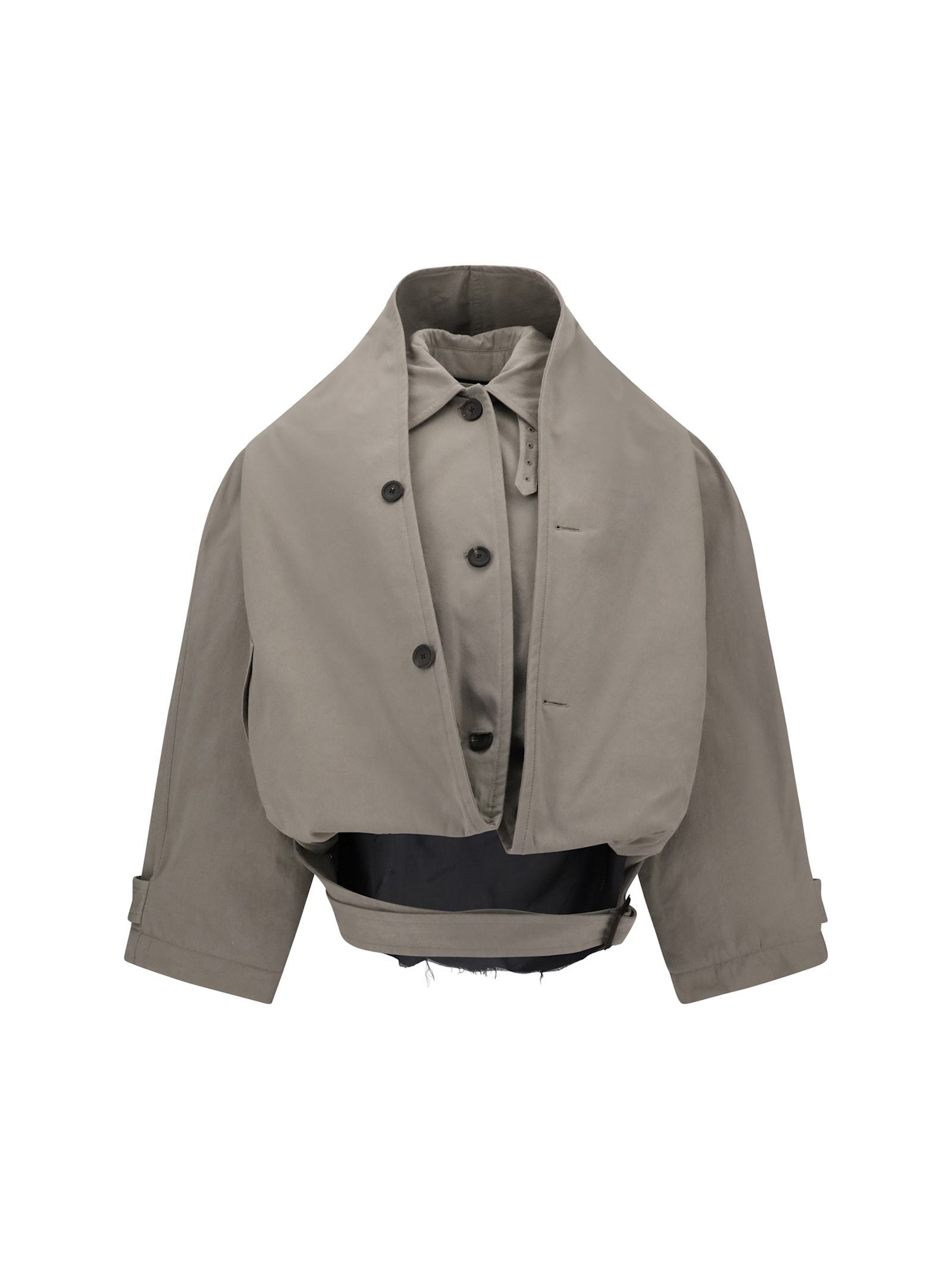 【送料&関税込】Balenciaga Reverse Hooded Trench Coat