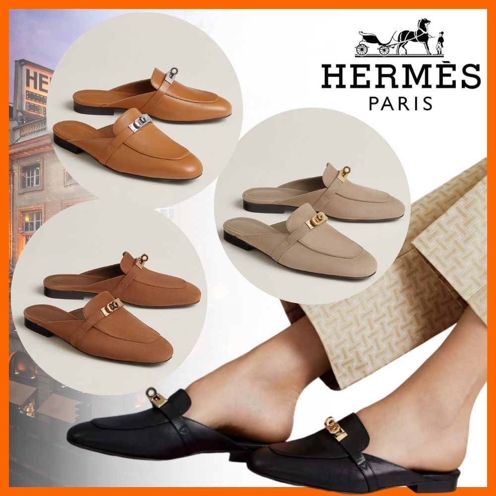 【履きやすい♪】HERMES ミュール